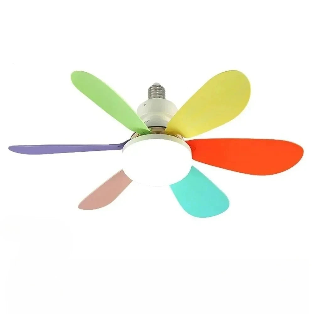 30W Ceiling Fan Light E27 with Remote LED