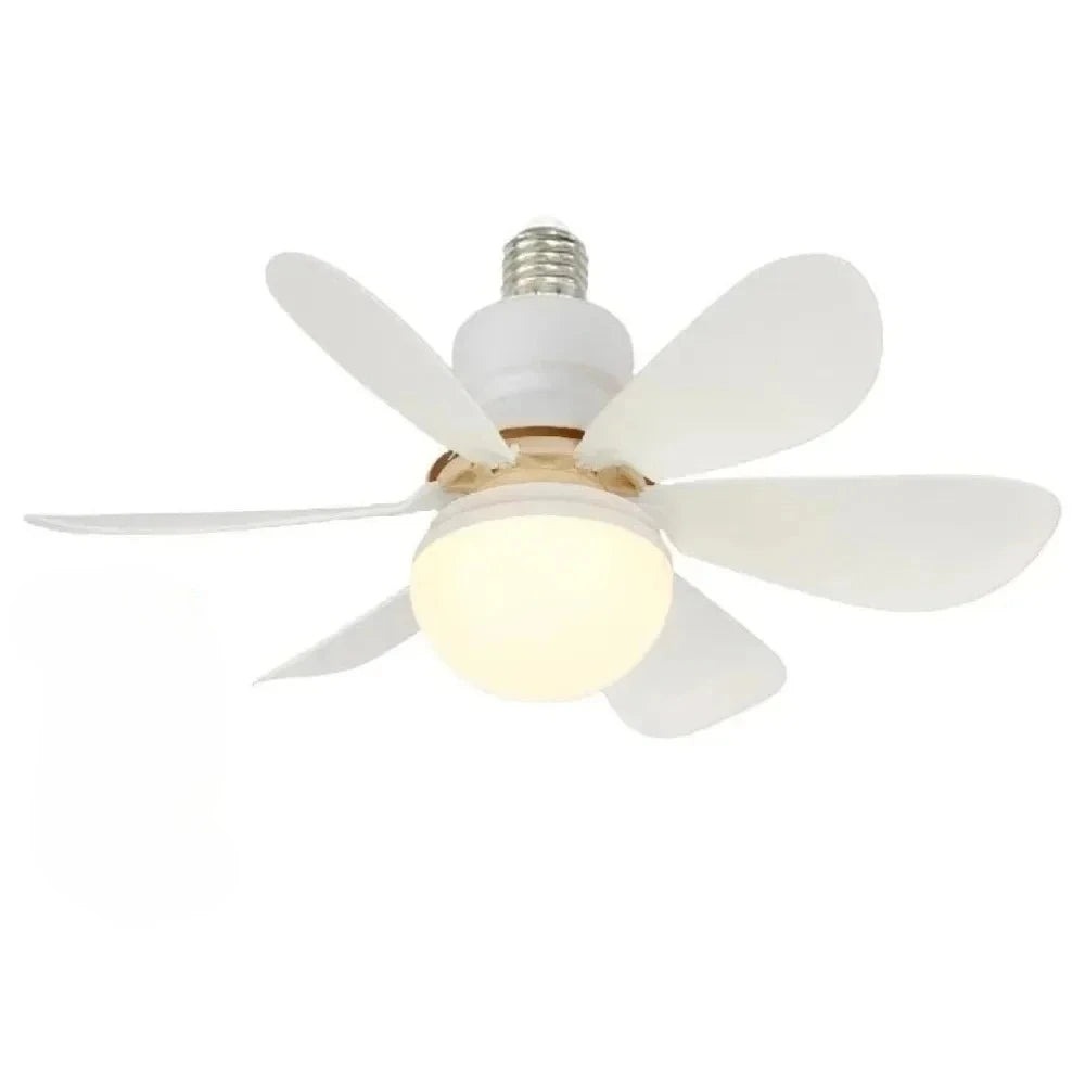 30W Ceiling Fan Light E27 with Remote LED